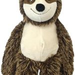 Multipet Bark Buddies Sloth Dog Plush Toy – Squeaky Dog Toy for All Dogs – Extra Soft Plush Dog Toy – Stuffed Animal Dog Toy for Cuddling & Playing – Cute Dog Pet Toy (10″)