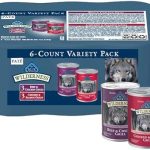 Blue Buffalo Wilderness High Protein Beef and Chicken & Salmon and Chicken Wet Dog Food Variety Pack for Adult Dogs, Grain-Free, 12.5 oz Cans (6 Pack)
