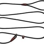 BTINESFUL 7ft Slip Lead Dog Leash, Strong Nylon Rope Leash, 1/4″ Dog Training Lead for Small Medium Dogs, 14+ Colors (1/4″ * 7 FT, Black)