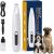 Silent Pet Paw Trimmer | Cordless Shaver for Dogs, Cats, Big & Small Animals with Light | Rechargeable Home and Salon Grooming Tool for Paws, Face, Ears, Butt