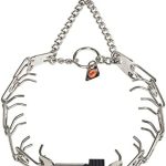 Herm Sprenger Dog Training Prong Collar with Quick Release Cliclock Buckle & Swivel Ring | Adjustable Length German Made Stainless Steel Collar for Small to Medium Dogs Up to 15″ Neck (2.25mm Prongs)