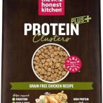 The Honest Kitchen Human Grade Dog Food, Protein Plus+ Clusters Grain Free Chicken Dry Dog Food, 4 lb Bag
