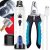 YABIFE Dog Nail Trimmers and Dog Nail Clippers Kit, Whisper Quiet Electric Grinder with Light, for Small, Medium, Large Dogs, Cats Toenail Grooming, 3 Speeds