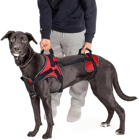 Doggie Stylz Multi-Functional Full-Body Lifting Dog Harness Vest, Designed for Front-Only, Rear-Only or Full-Body Dog Lifting. Please Measure Your Before Ordering.