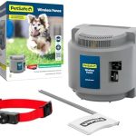 PetSafe Wireless Pet Containment System – Original Wireless Electric Fence for Dogs – Covers Up to 1/2 Acre – for Pets 8lb+