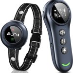 2-in-1 Dog Shock Collar & Dog Bark Collar – Smart Anti Barking Dog Training Collar with 5 Adjustable Sensitivity & 3300FT Remote for All Breeds IP67 Waterproof E-Collar