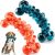 WOWBALA Dog Chew Toys for Aggressive Chewers – 2 Pack Tough Teeth Cleaning Chew Toys to Keep Them Busy for Medium & Large Dogs
