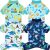 XPUDAC 4 Pack Dog Pajamas for Small Medium Sized Doggie Comfy Strechy Dog Pjs for Boy Puppy Clothes Cat Onesies Pet Outfits, S