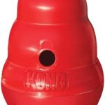 KONG Wobbler – Interactive Dog Toy for Treat Dispensing – Dog Slow Feeder for Healthy Eating – for Medium/Large Dogs