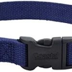 Coastal Pet – New Earth Soy – Adjustable Dog Collar, Indigo, 3/4″ x 12″-18″