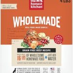 The Honest Kitchen Human Grade Wholemade™ Dehydrated Dog Food, Grain Free Dog Food, Beef, 4 lb (makes 16lbs)
