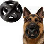 Monster K9 Ring Ball | Virtually Indestructible. Lifetime Guaranteed. | VULCRON™ Natural Rubber | Durable, Heavy Duty Dog Chew Toy for Aggressive Chewers | Medium & Large Breeds, 5.5”
