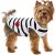 Pet Dog Striped T-Shirt Dogs Cats Cotton Vest Spring Summer Pet Apparel Tee Shirt Suitable for Small and Medium Large Pets French Bulldog Bichon