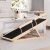 Dog Ramp for High Bed, Couch, Car, Pet Ramps 55.12″ Long Adjustable 19.3″-27.17″ Wooden Dog Step with Anti-slip Rubber Mat & Safety Side Rails for Small Medium Large Older Pets, up to 250 lbs