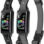 Bark Collar, 2 Pack Smart Dog Bark Collar for Large Medium Small Dogs, Anti Barking Device for Dogs Training Collar with Beep Vibration Harmless Shock, 5 Adjustable Sensitivity (Black)