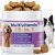 Dog Multivitamin 25 in 1 Dogs Vitamins Supplements Treats Chewable for Pet Omega-3 Glucosamine Vitamin for Puppy Supplies Skin Coat, Heart, Hips & Joints, Digestion & Immune System 100pcs