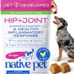 Native Pet Inflammatory Care – Pain Relief for Dogs – Green-Lipped Mussel, Turmeric & Collagen for Dogs – Hip and Joint Supplement Supports Healthy Inflammatory Response & Joint Comfort – 30 Chews